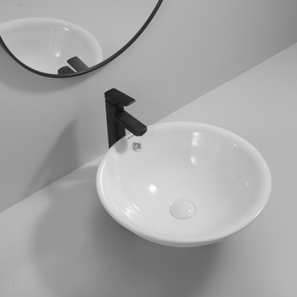 Раковина врізна на стільницю MIXXUS PREMIUM TOPPER-1601 470х470х180mm з переливом   ( MP6571 ) 22752 Харьков - изображение 5