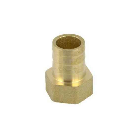 Ніпель 1/2'' внутр-16 латунь (штуцер поливальний) Харків