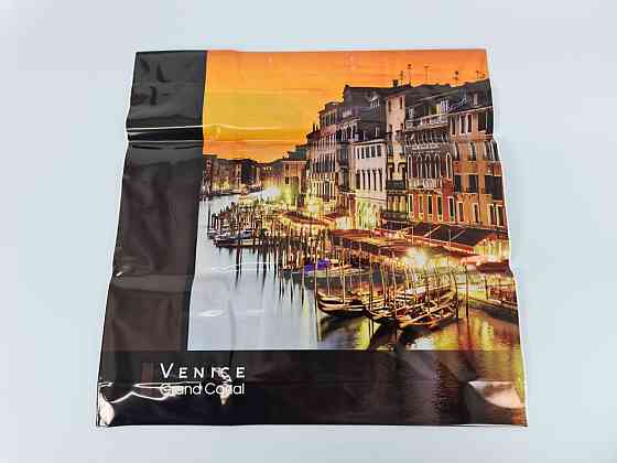 Полиэтиленовый пакет (40х40) с пластиковой ручкой 