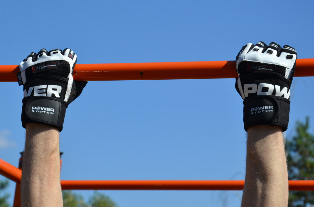 Рукавички для фітнесу Power System PS-2700 No Compromise Black/White XXL Кам'янське - фото 10