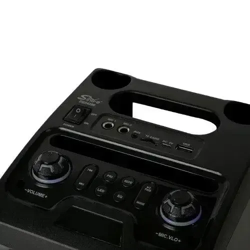 Портативная Bluetooth колонка ZQS4290 с пультом ДУ, USB/TF/FM, LED подсветка, мощный звук Одесса - изображение 2