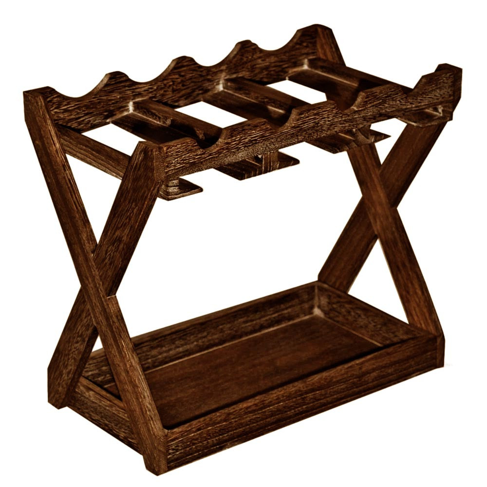 Настольная винная полка 