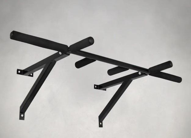 Турнік настінний 3 хвата Спортивні стінки та турніки для дому Чорний Київ - фото 1