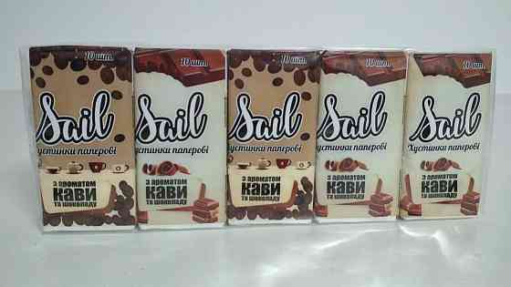 Паперовий носовичок (Кава) Одеса (10 шт) Харків