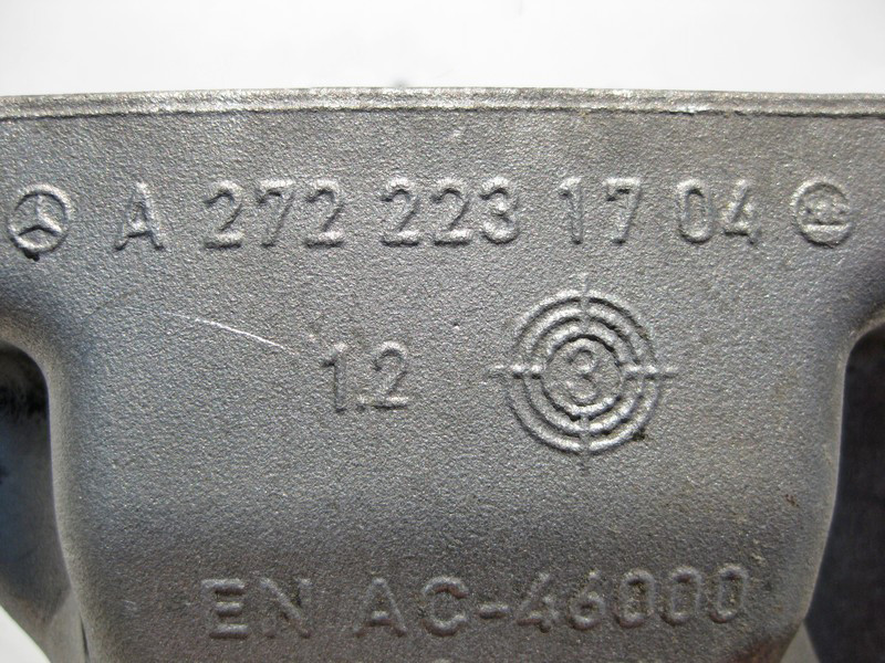 Mercedes-Benz  A2722231704 Кронштейн опори двигуна лівий M272 V6 2.5 3.0 3.5л E-Class W211 Одесса - изображение 4