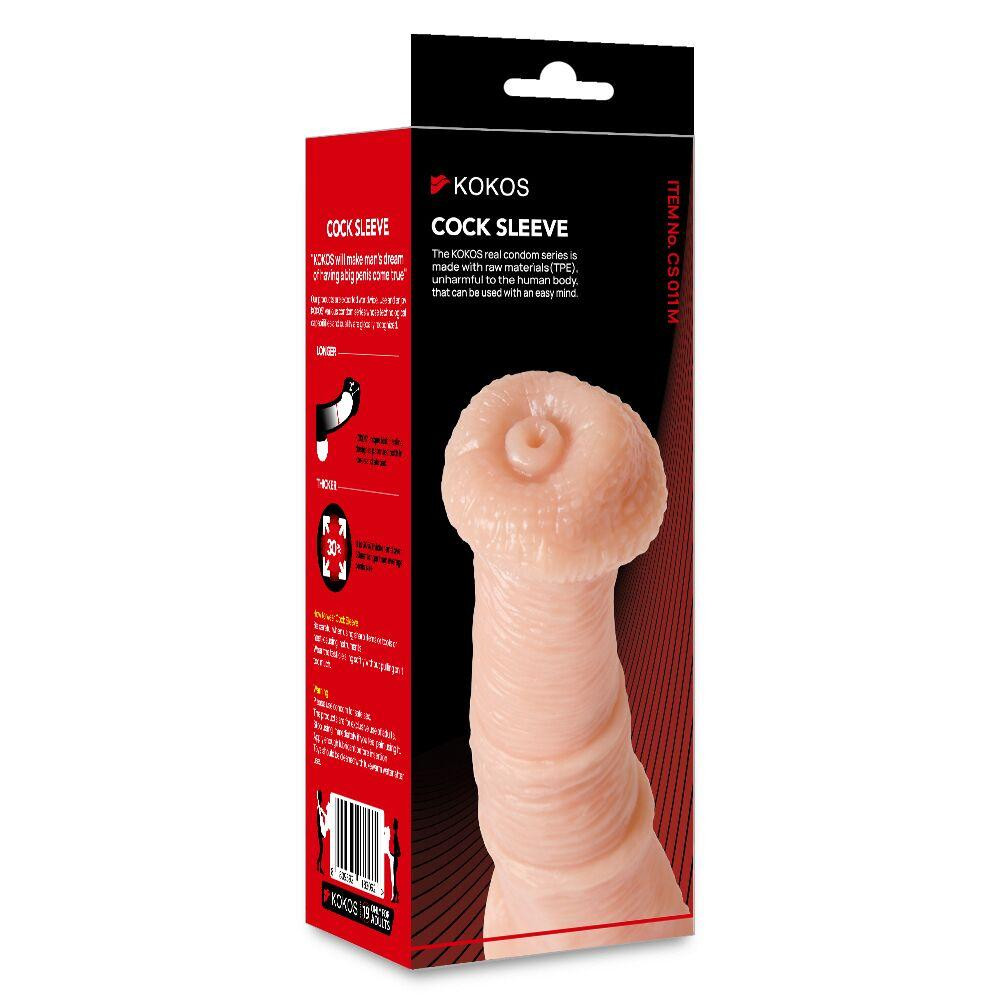 Насадка на член Kokos Cock Sleeve CS 011 M Sex Aura Київ - фото 4