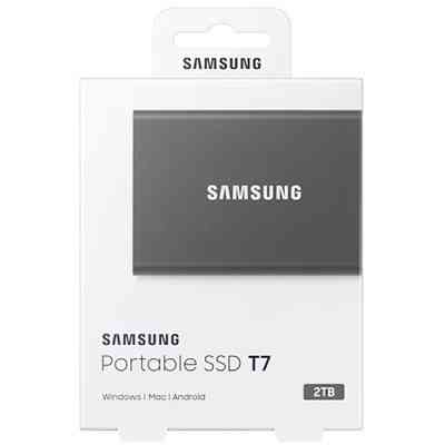 Накопитель SSD USB 3.2 2TB T7 Samsung (MU-PC2T0T/WW) Винница