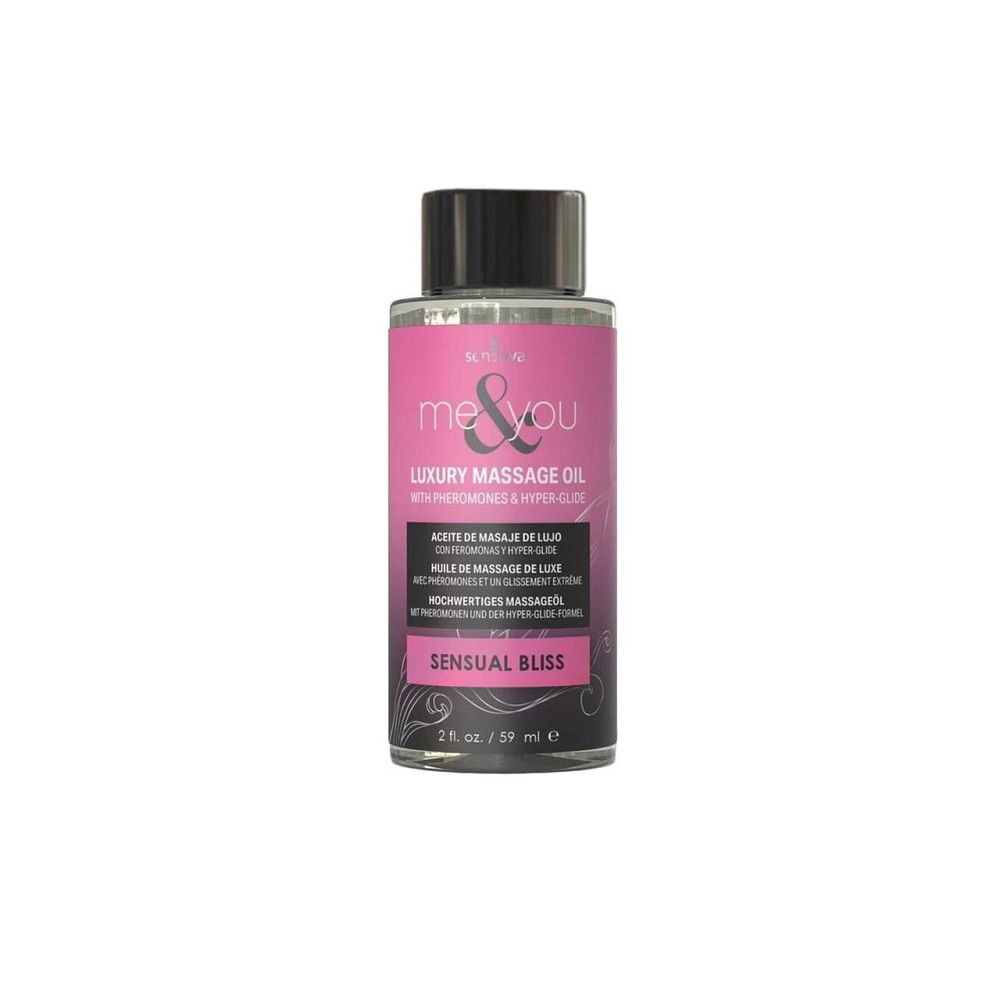 Масажна олія Sensuva Me&You - Sensual Bliss (Pink Grapefruit & Vanilla Bean) 59 мл Sex Aura Київ - фото 1