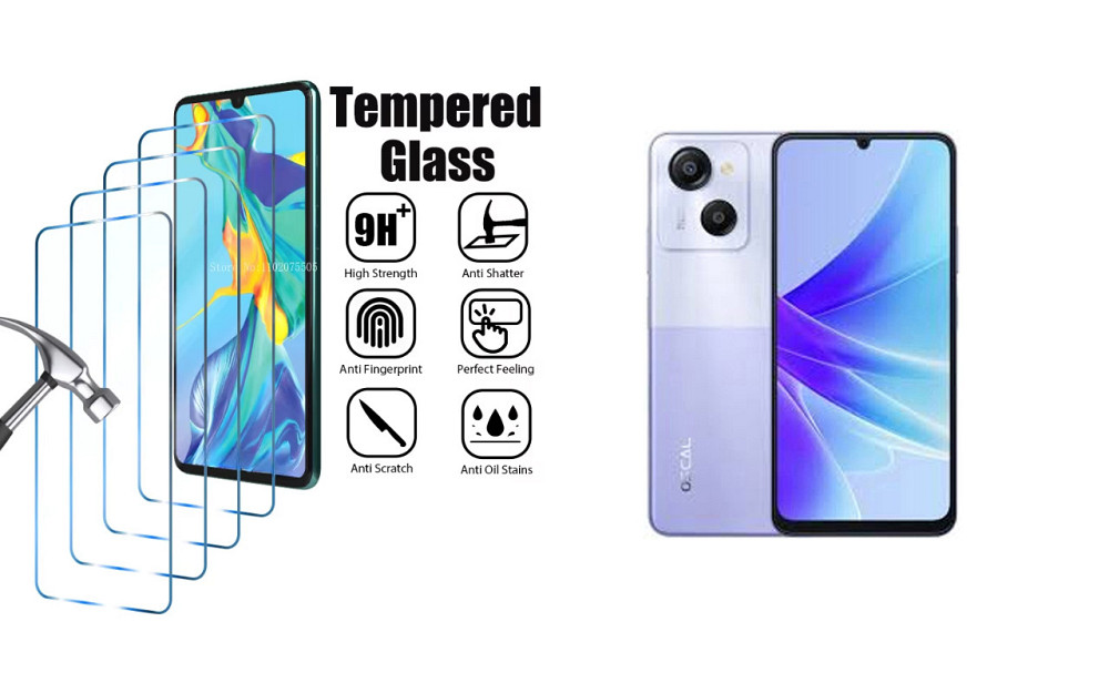 Захисне скло ArmorGlass для Blackview OSCAL Modern 8 – стійке до подряпин та ударів Київ - фото 1