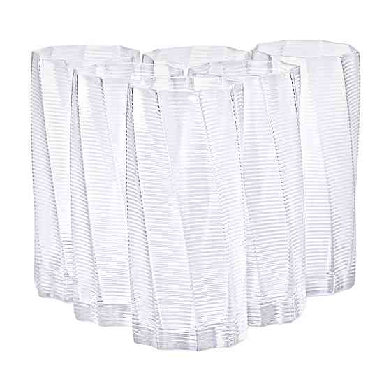 Набір з 6 високих склянок, 500 мл, для лимонаду, води, соку та коктейлів HP-16-17 Коломия