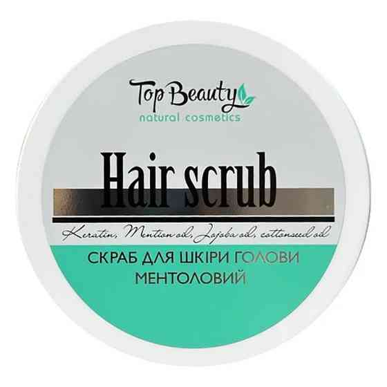 Скраб для кожи головы Hair scrub ментоловый Top Beauty 250 мл Киев