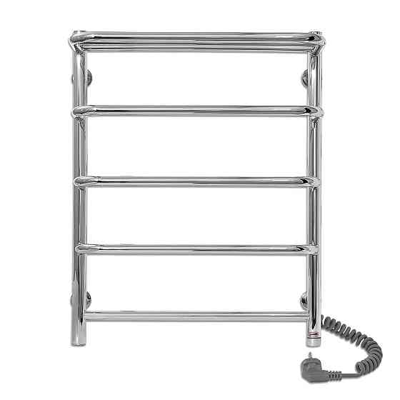 Электрический полотенцесушитель Laris Стандарт П5 500Х660 Э с полкой (правое подкл.) Киев