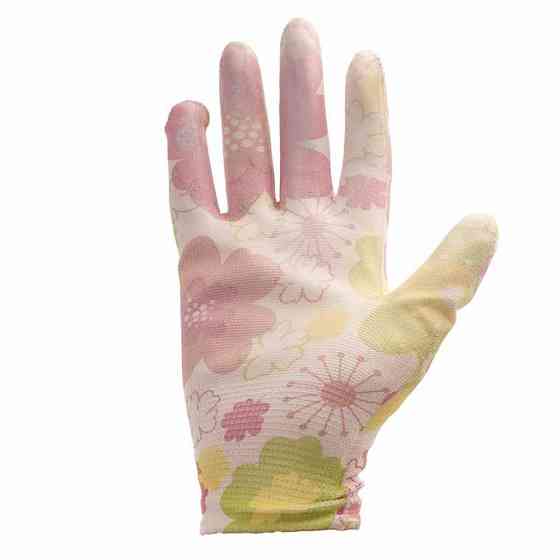 Перчатки с ПУ покрытием (белые, манжет) SIGMA (9446381) Ровно