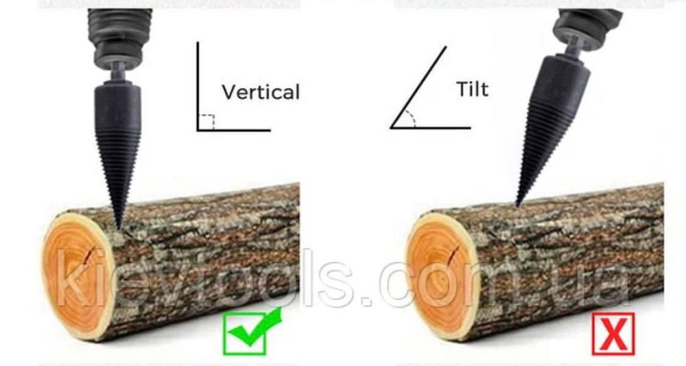 Виробники!!! Дровокол під (на) перфоратор , шуруповерт, дриль конус, морквина на перфоратор Київ - фото 8