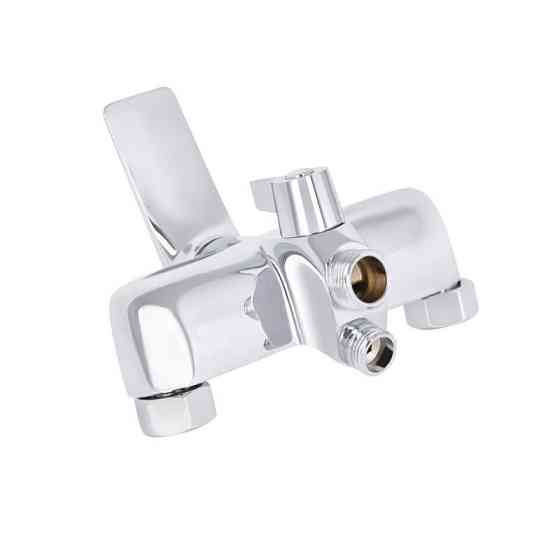 Смеситель для ванны Qtap Vlasta New c душевым гарнитуром QTVLA260CRM45644 хром Киев