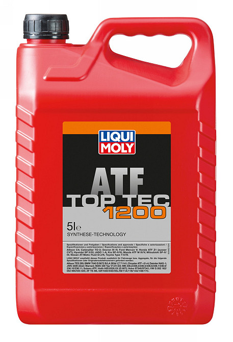 LIQUI MOLY 3682 Top Tec ATF 1200 — Трансмиссионная жидкость для автоматических коробок передач | Премиальная защита АКПП и безупре Ковель - изображение 1