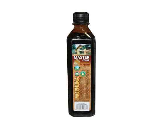 Морилка спиртова 0,4л (330г) Горіх коричневий ТМ МASTER COLOR   Solmir Київ