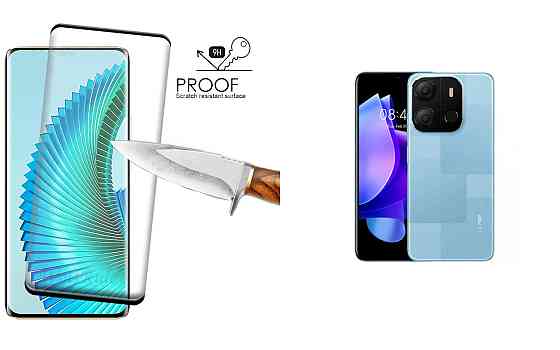 Захисне скло HyperGlass Pro для Tecno POP 7 (BF6), POP 7 Pro – максимальна чутливість та захист Київ