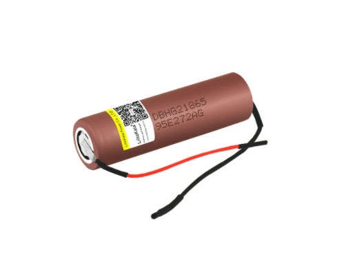 Акумулятор 18650 LG HG2 3000 mAh 3.7 V 30 А з дротами під паяння (Коричневий) Вінниця - фото 4