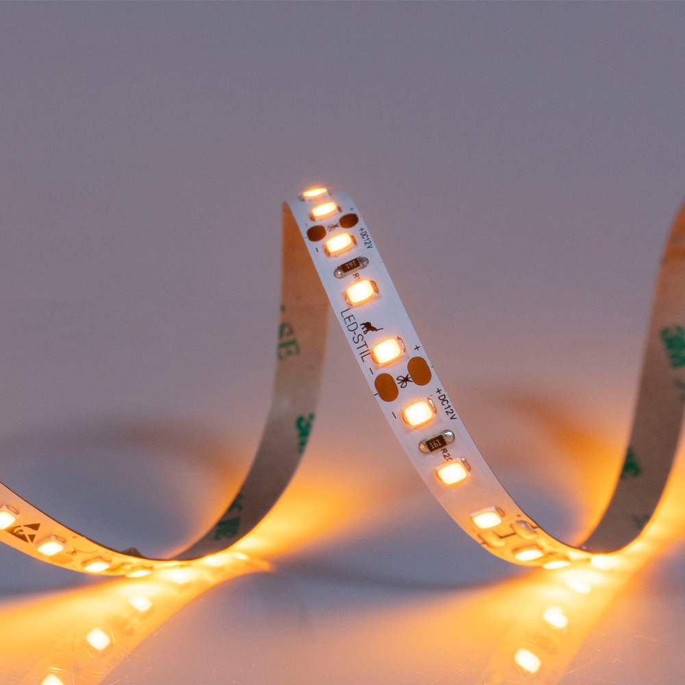 LED-STIL Світлодіодна стрічка 2400К 9,6 Вт/м 2835 120 діодів IP33 12V 750 lm Киев - изображение 7