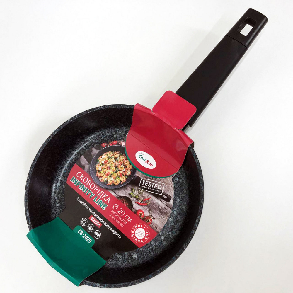 Сковорода для готовки на пару, Алюминиевые сковородки с антипригарным открытием, Сковорода для повара XI-38 Львов - изображение 9