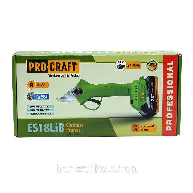 Акумуляторний секатор Procraft ES18LiB Киев - изображение 10