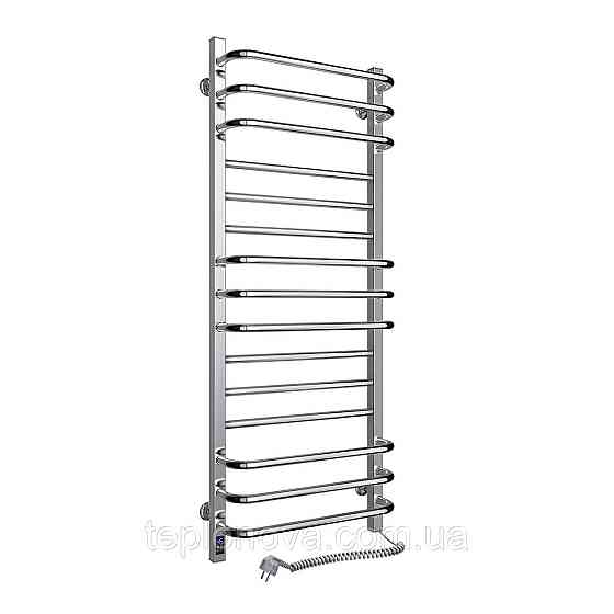 Сушарка для рушників електрична з неіржавкої сталі Navin Грандіс 480х1200 Sensor правий з таймером, Чернівці