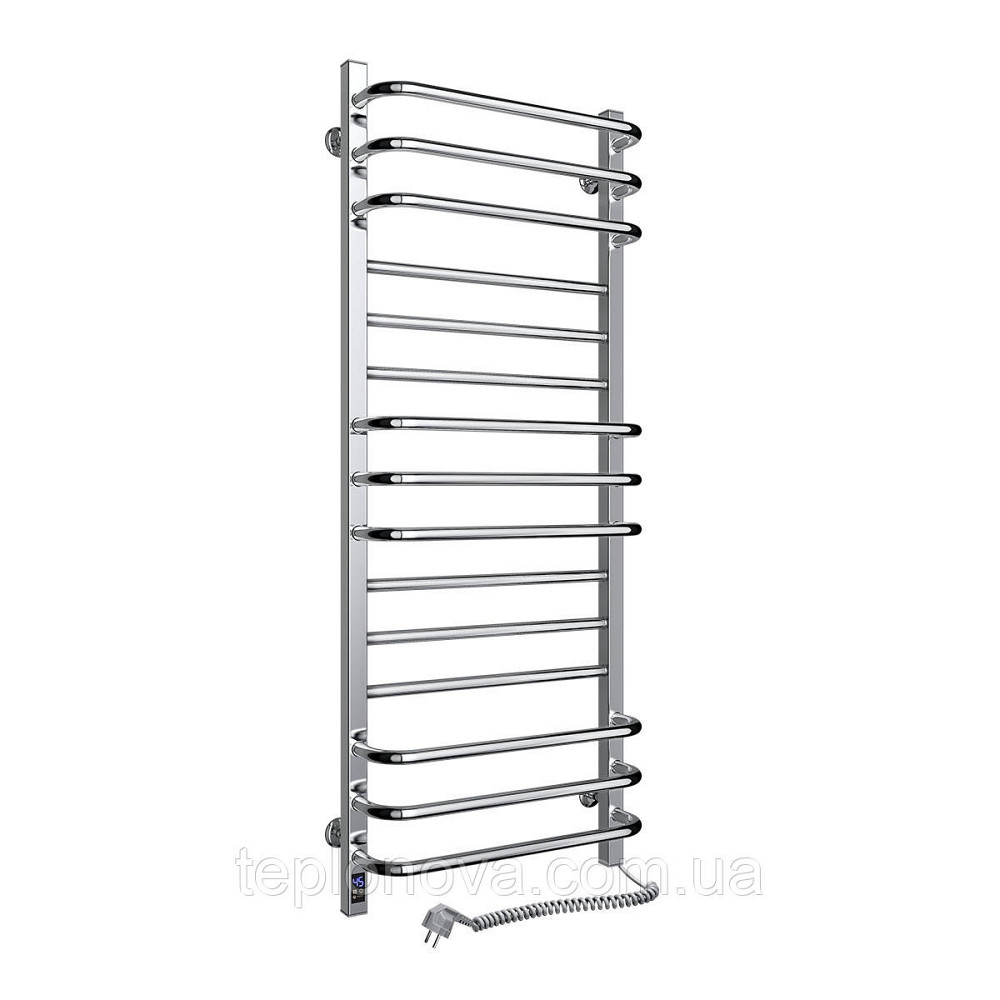 Сушарка для рушників електрична з неіржавкої сталі Navin Грандіс 480х1200 Sensor правий з таймером, Чернівці - фото 6