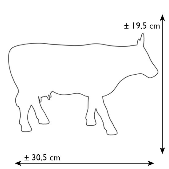 Статуетка корова Cow Parade Vaquita de Chocolat 30х9х20 см (Size L) Полістоун Вінниця - фото 8