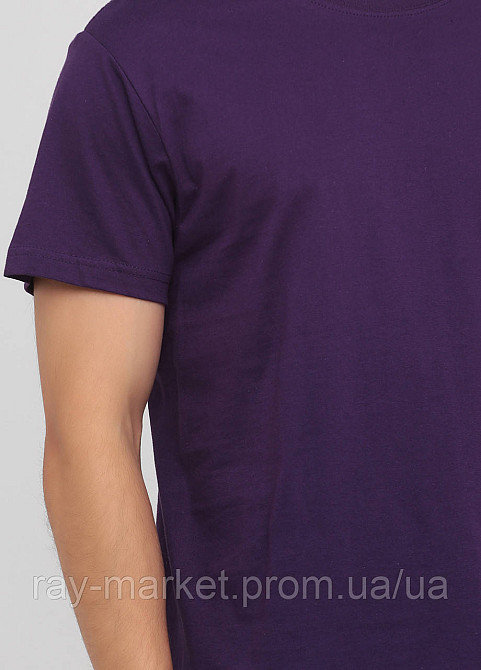 Футболка базовая Stedman Classic-T Unisex мужская фиолетовая (ST2000-DBY) Киев - изображение 3