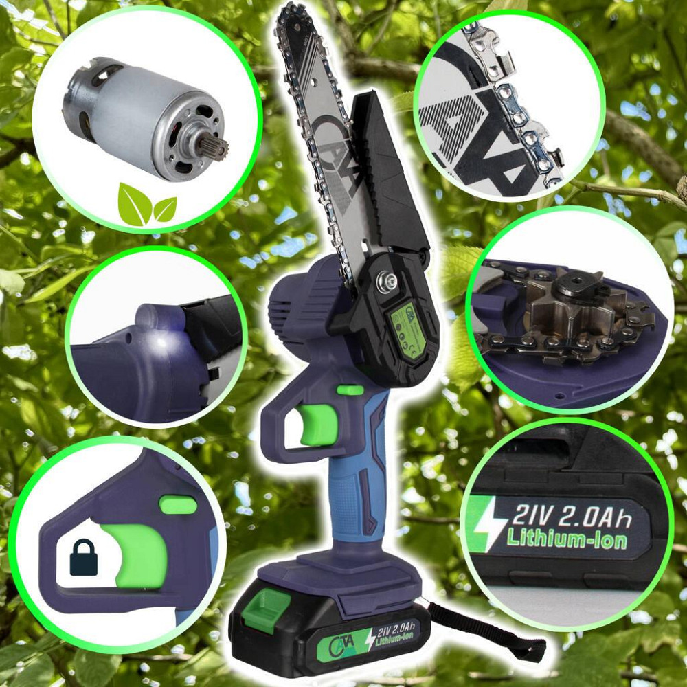 Аккумуляторная пила длинной 6 футов + 2 аккумулятора САТА Mar-Pol (M66170) 2000 мАч Нововолынск - изображение 9