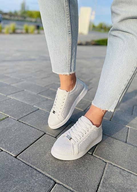 Arcoboletto Кеди жіночі Arcoboletto 099 ST білі (весна-літо, шкіра натуральна) (5041) Коломыя - изображение 8