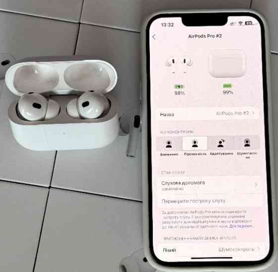 Навушники Apple AirPods Pro 2 Generation. Харків