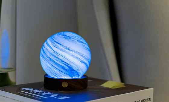 Світильник на акумуляторі Gingko AstraGlass Light MINI, полярна хмара, 8 режимів освітлення | G050M-PC Київ