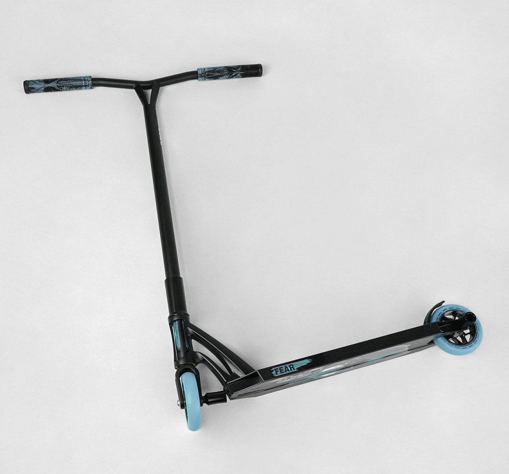 Самокат трюковий Best Scooter SCS-система пеги алюмінієвий диск та дека Чорно-блакитний (MT-40488) Чернигов - изображение 8