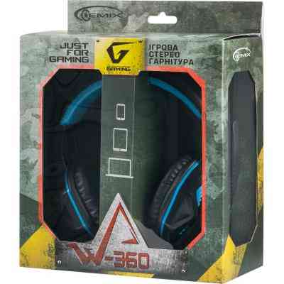 Наушники Gemix W-360 black-blue Винница