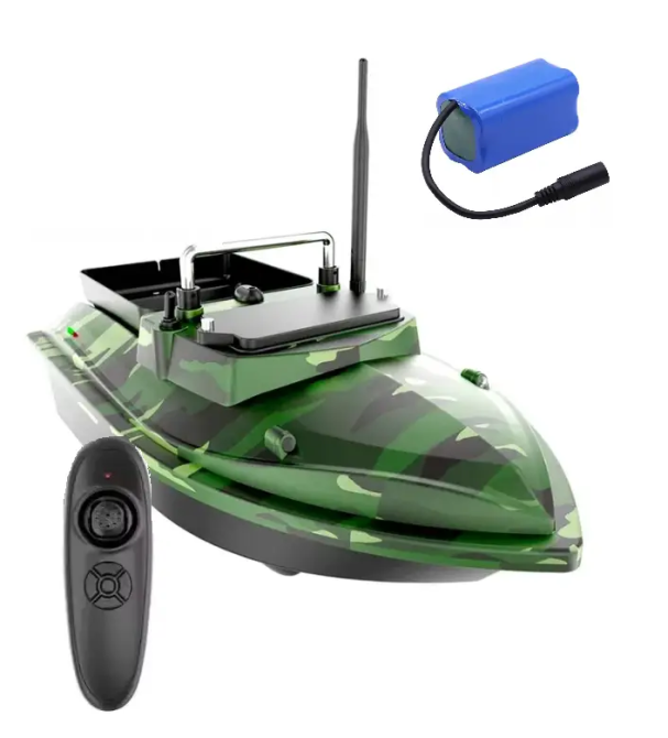 Карповий кораблик V-050 акумулятор 18000 mAh для прикорму Камуфляж Вінниця - фото 4