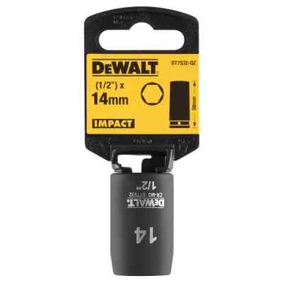 Головка торцевая DeWALT IMPACT ударная короткая, 1/2 х 14 мм (DT7532) Винница