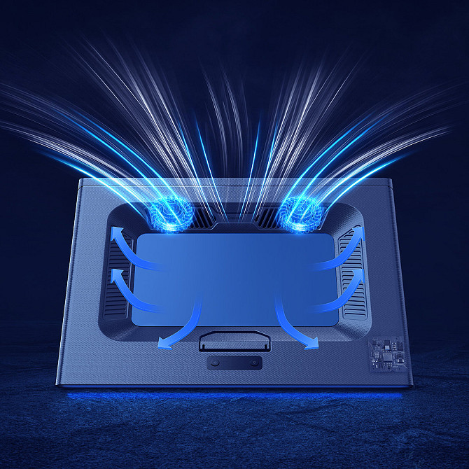 Підставка для ноутбука до 21" Baseus ThermoCool Heat-Dissipating Laptop Stand LUWK000013 (Cіра) Николаев - изображение 7