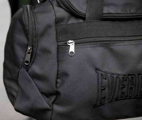 Cпортивна сумка дорожня Everlast Black для поїздок Эверласт на 36 л. Киев