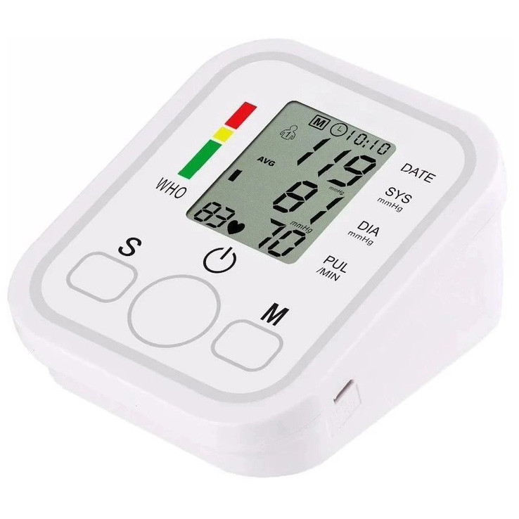 Аппарат электронный автоматический измеритель давления, Тонометр для плеча, Тонометр цифровой на плечо GJ-55 Львов - изображение 4