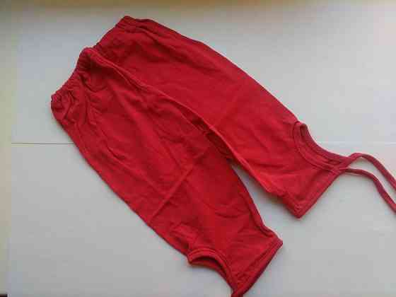 Детские бриджи 81-87 см красный Киев