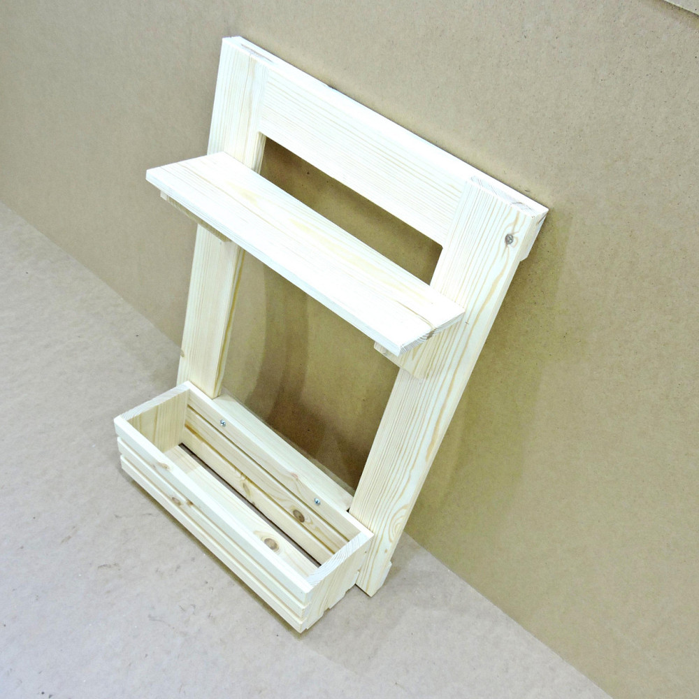 Полиця настінна для квітів "Манаус" бланже Миколаїв - фото 8