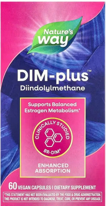 ДИМ плюс (Дииндолилметан) Nature's Way DIM-Plus 60 капс Киев - изображение 1