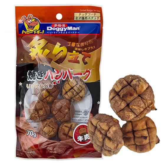 DoggyMan Grilled Beef Burger ДОГГИМЕН БУРГЕР ГОВЯДИНА НА ГРИЛЕ лакомство для собак Киев