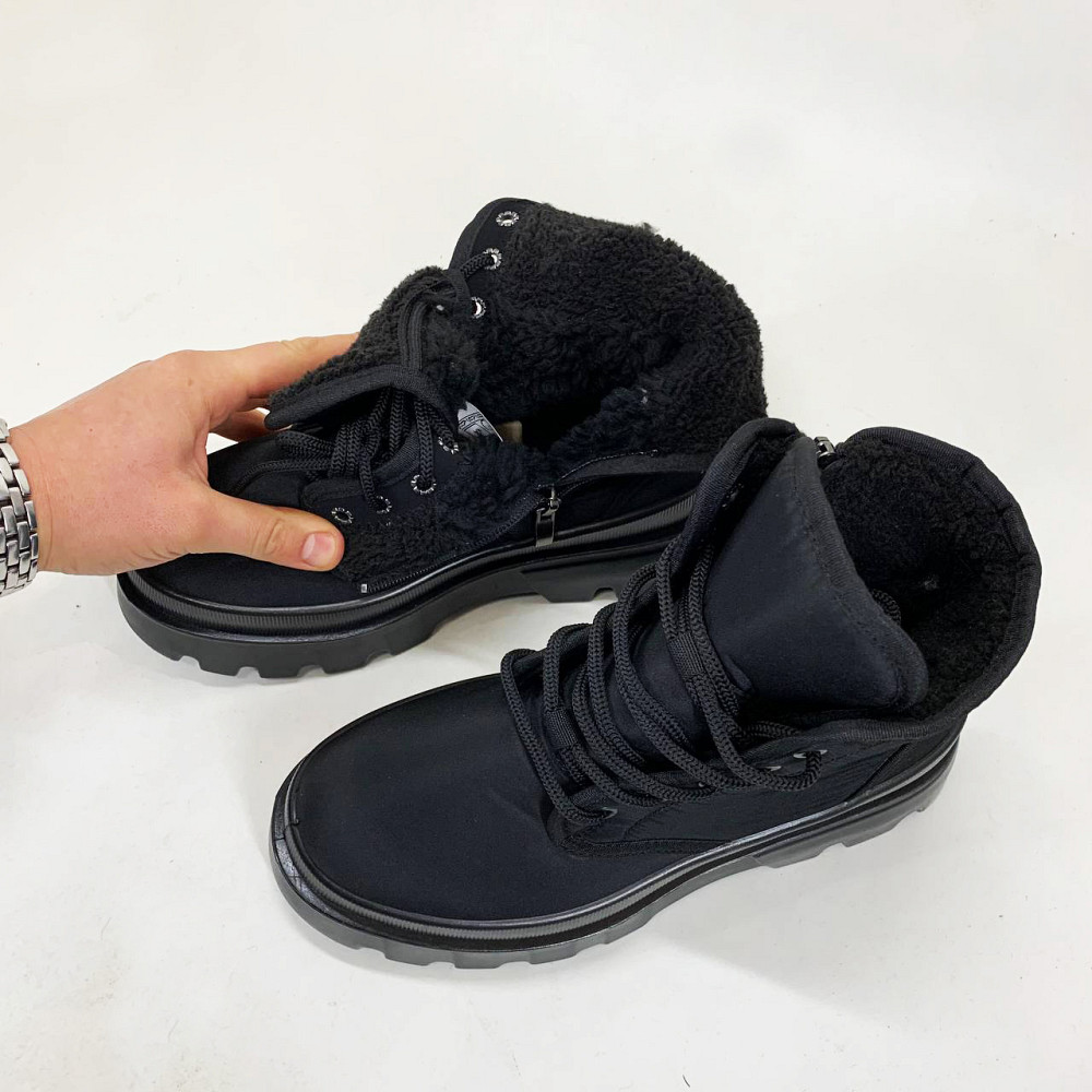 Черевики шкіряні жіночі рифлена підошва 37р 23.5см, Демісезонні жіночі черевики Челсі зимові UI-88 Львів - фото 4