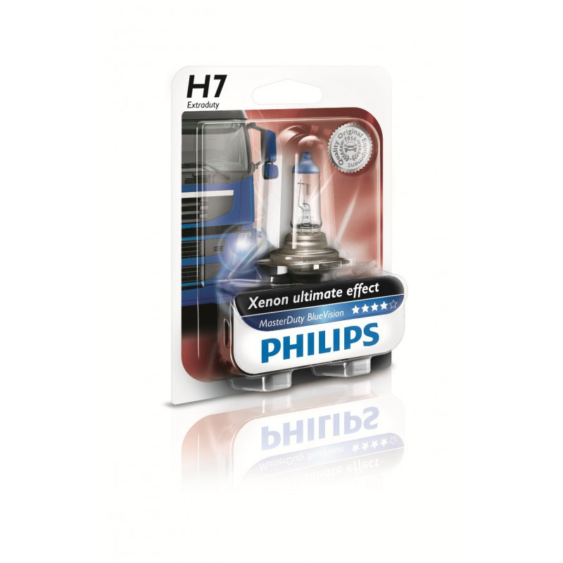 Галогенова лампа PHILIPS 13972MDBVB1 H7 70 W 24V PX26d MasterDuty BlueVision Харків - фото 1