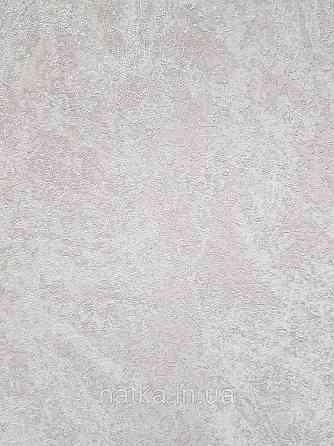 Шпалери вінілові на флізеліні гарячого тиснення DU&KA 1.06х10 вензель основа під штукатурку сірі коричневі Київ
