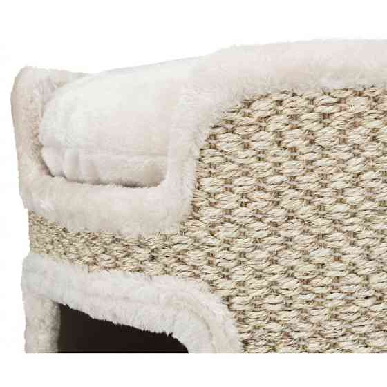 Дряпка-будиночок Trixie Ria для котів сизаль сіра 37х37 см Київ