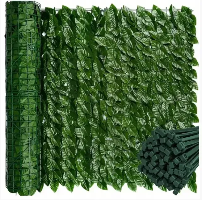 Искусственная живая изгородь, маскировочная сетка (плющ) 100 х 300 см Bass Polska BH 85970 Киев - изображение 1